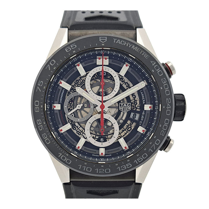 TAG HEUER 
カレラ キャリバーホイヤー01 
箱ギャラ付