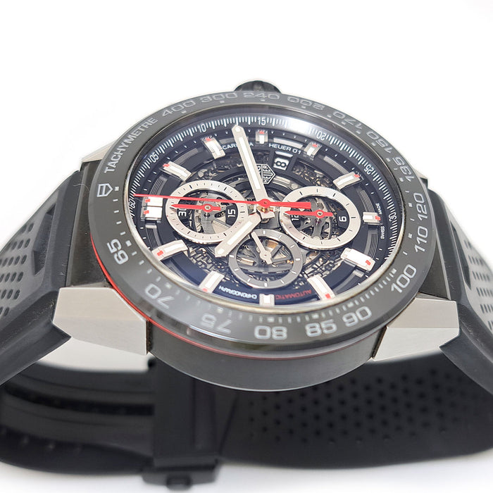 TAG HEUER 
カレラ キャリバーホイヤー01 
箱ギャラ付