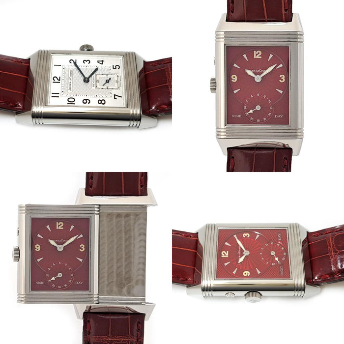 JAEGER-LECOULTRE 
レベルソ デュオ レッドダイヤル リミテッド 
箱ギャラ付