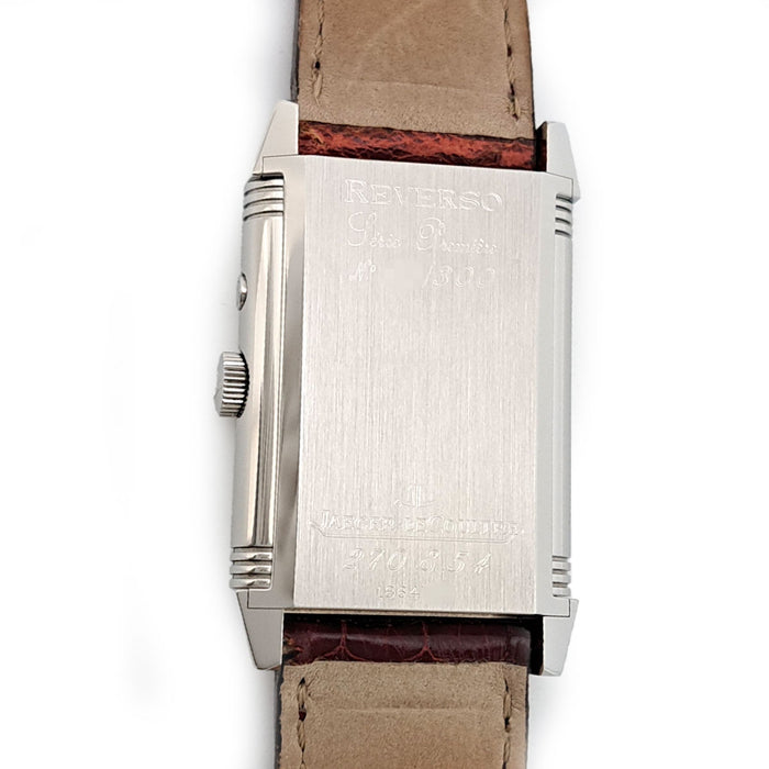 JAEGER-LECOULTRE 
レベルソ デュオ レッドダイヤル リミテッド 
箱ギャラ付