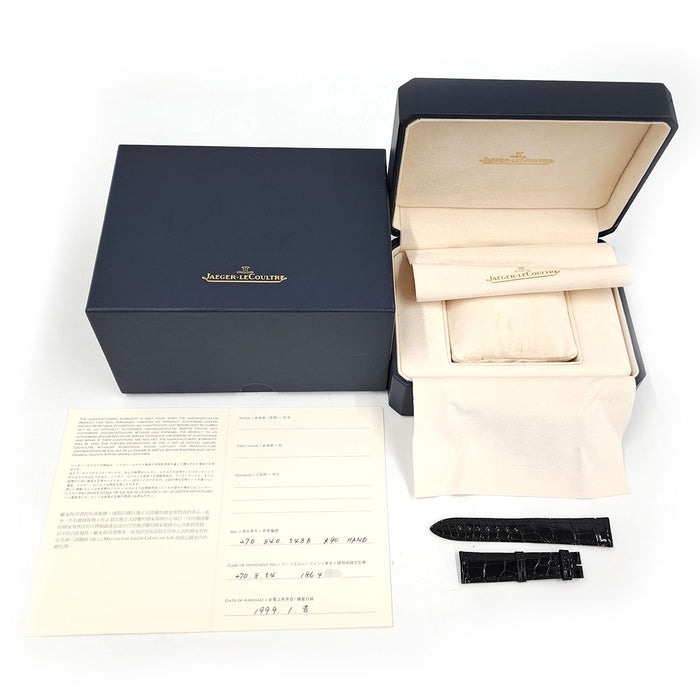 JAEGER-LECOULTRE 
レベルソ デュオ レッドダイヤル リミテッド 
箱ギャラ付