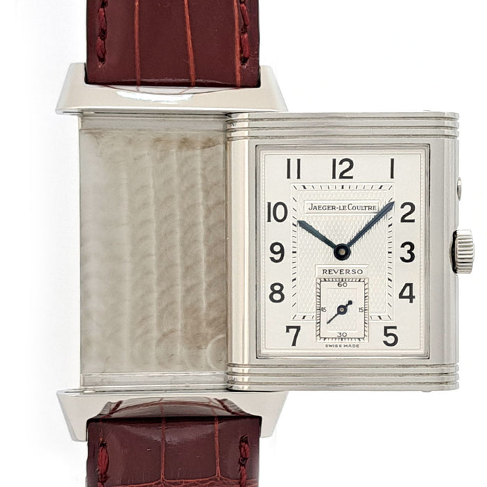 JAEGER-LECOULTRE 
レベルソ デュオ レッドダイヤル リミテッド 
箱ギャラ付
