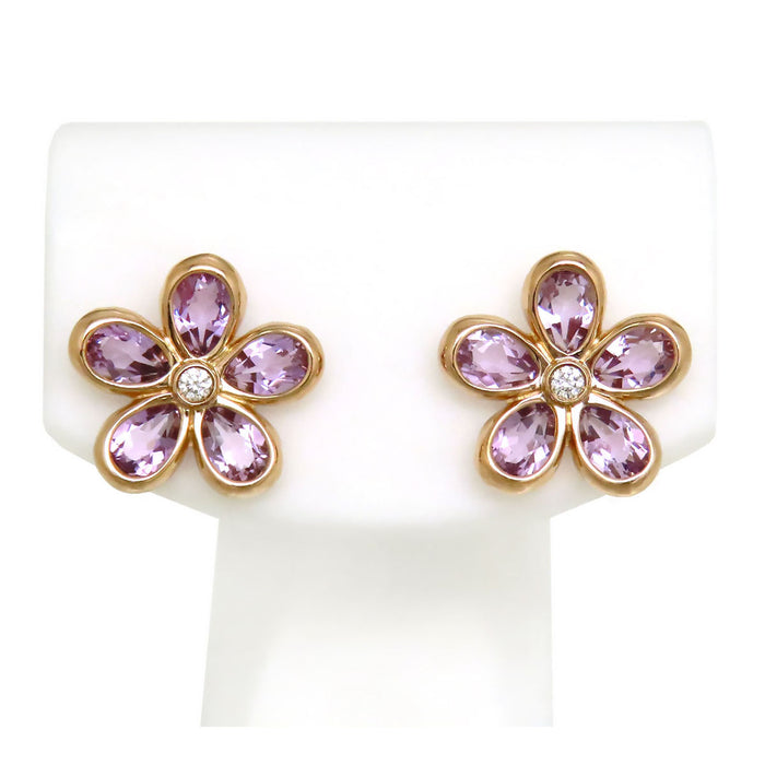 TIFFANY&Co. 
Garden Flower Earrings