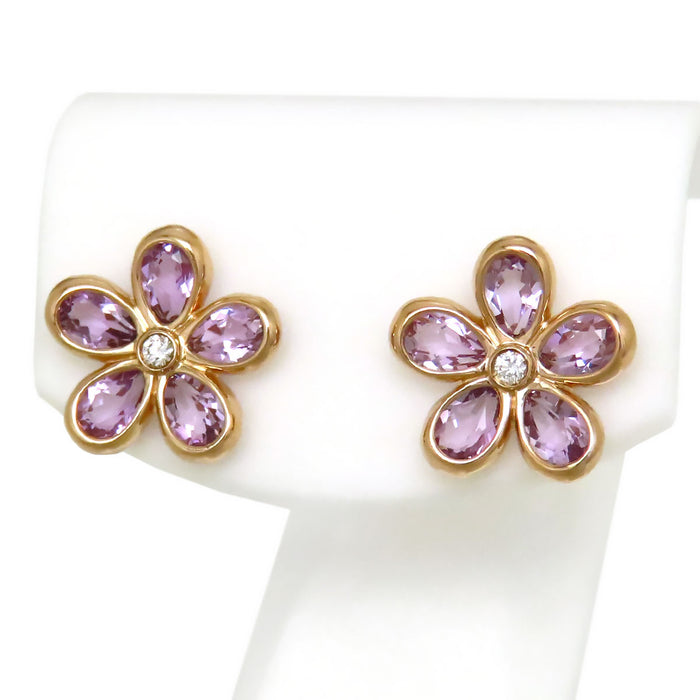 TIFFANY&Co. 
Garden Flower Earrings