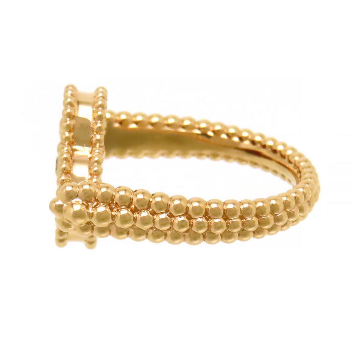 Van Cleef & Arpels 
Vintage Alhambra Reversible Ring