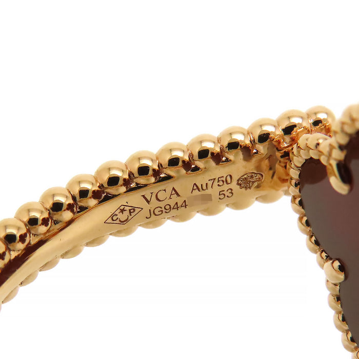 Van Cleef & Arpels 
Vintage Alhambra Reversible Ring