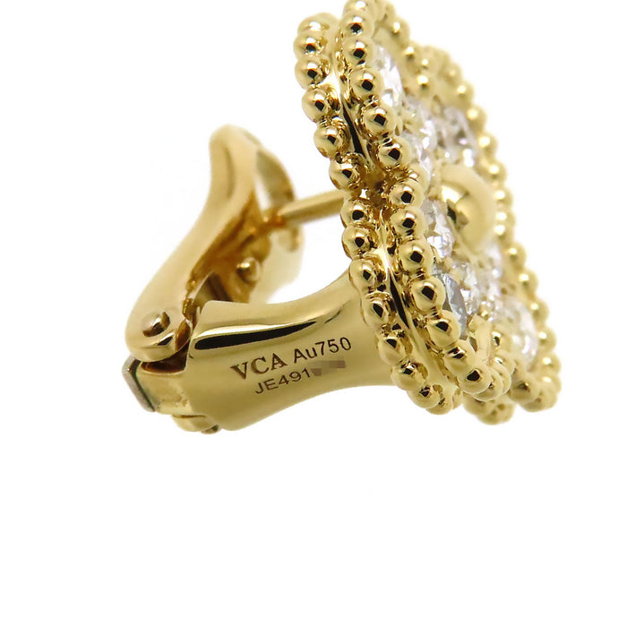 Van Cleef & Arpels 
Vintage Alhambra Earrings