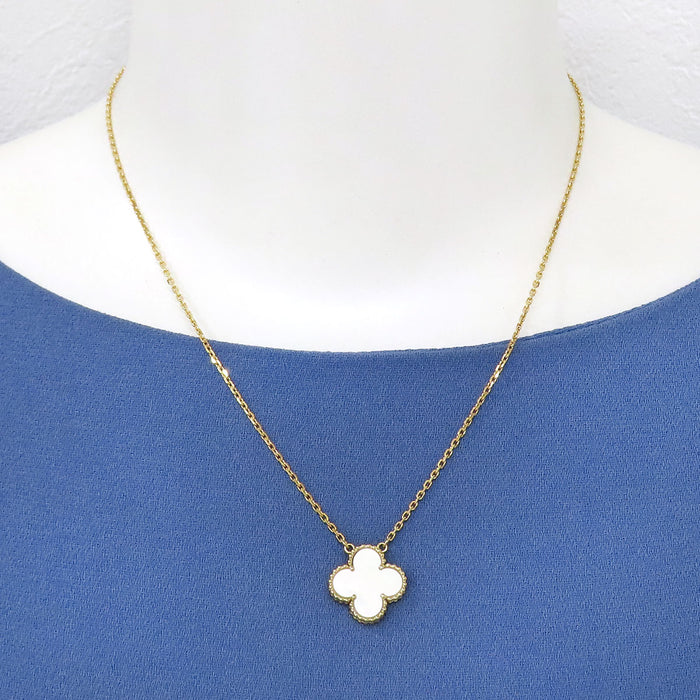 Van Cleef & Arpels 
Vintage Alhambra Necklace