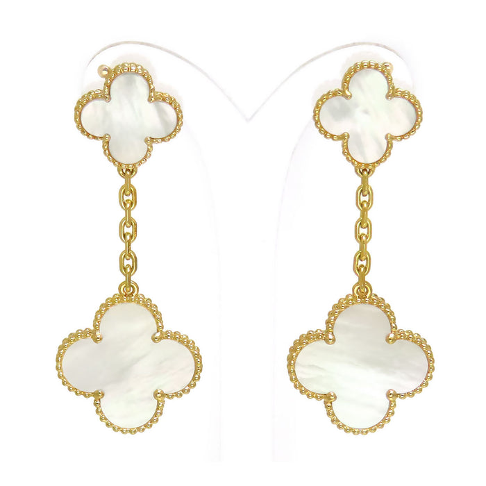 Van Cleef & Arpels 
マジック アルハンブラ ピアス 2モチーフ