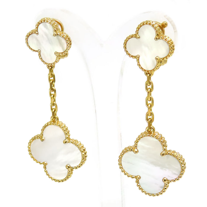 Van Cleef & Arpels 
マジック アルハンブラ ピアス 2モチーフ