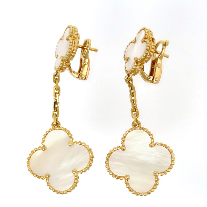 Van Cleef & Arpels 
マジック アルハンブラ ピアス 2モチーフ