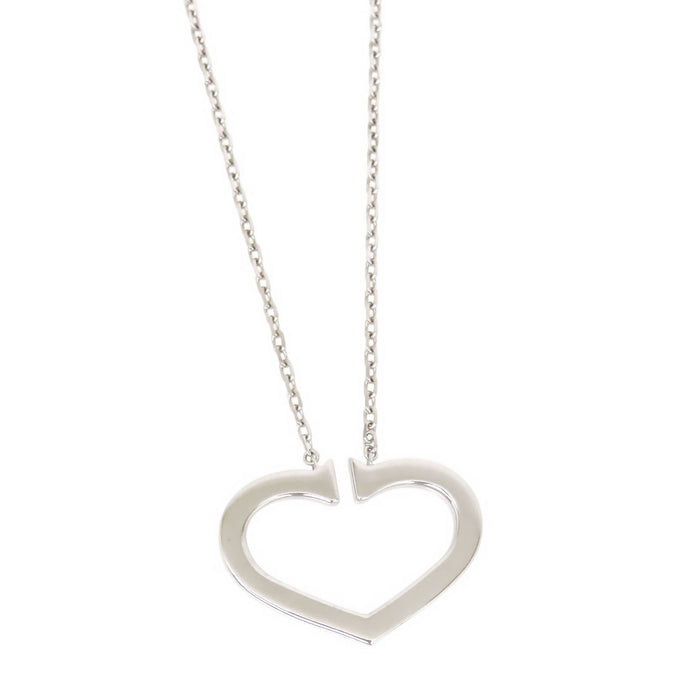 CARTIER 
C Heart Diamond Necklace