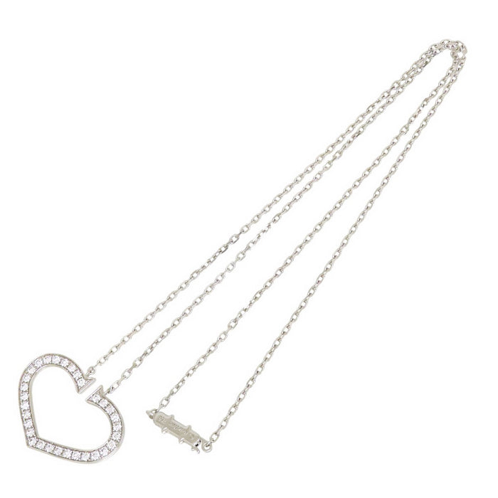 CARTIER 
C Heart Diamond Necklace