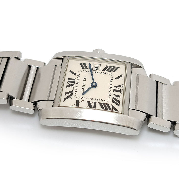 CARTIER 
タンク フランセーズ MM 
箱ギャラ付