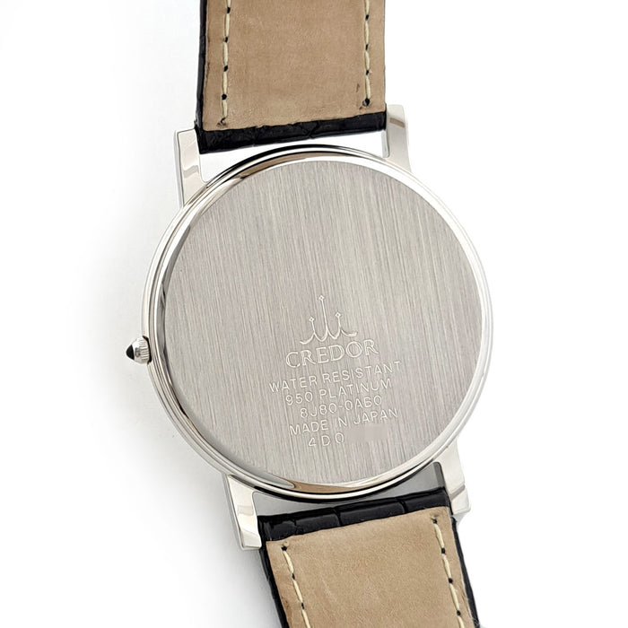 SEIKO 
クレドール シグノ プラチナ 
箱付