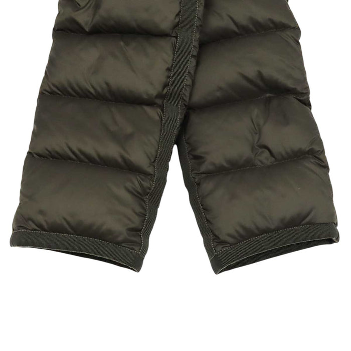 MONCLER 
Logo Patch Hood Fur Nylon 
HERMIFUR Down Coat