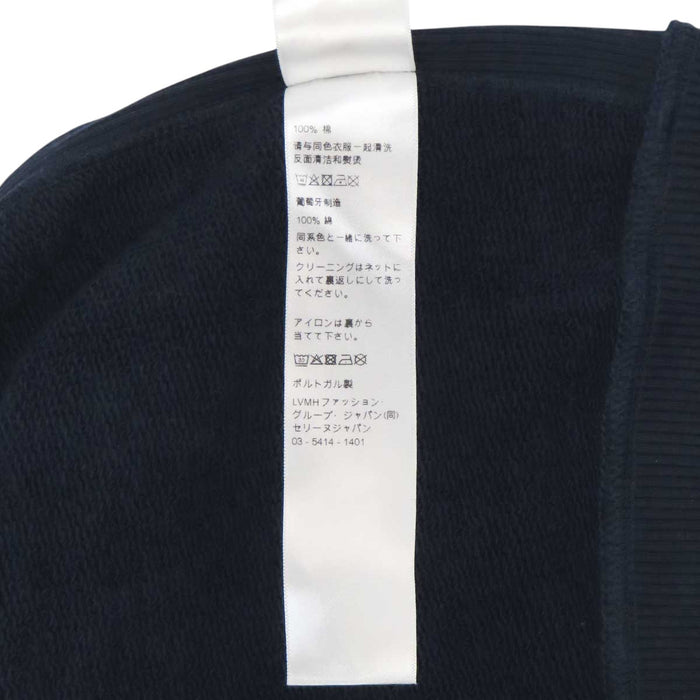 CELINE 
コットン クルーネック 
フロントロゴ ルーズ スウェット シャツ
