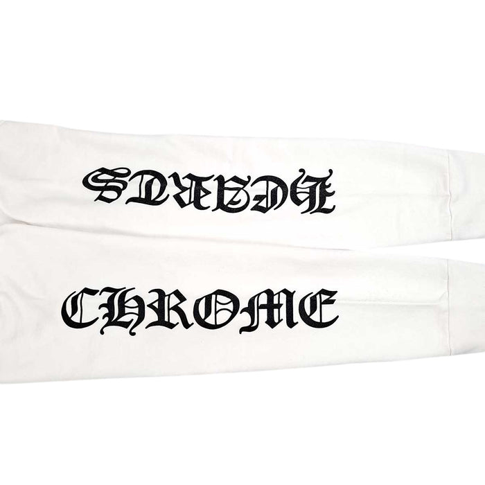 CHROME HEARTS 
CH スクロールラベル アームロゴ コットン 
ネックロゴ スウェット トレーナー
