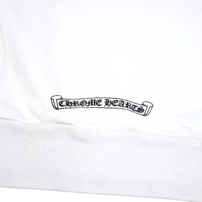 CHROME HEARTS 
CH スクロールラベル アームロゴ コットン 
ネックロゴ スウェット トレーナー
