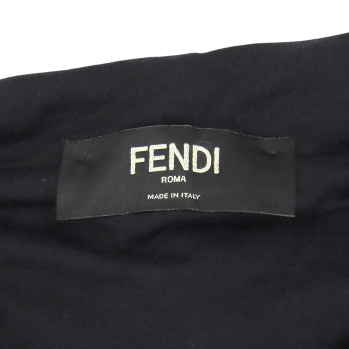 FENDI 
ロゴ コットン スウェット 
FF 切り替え フーディ