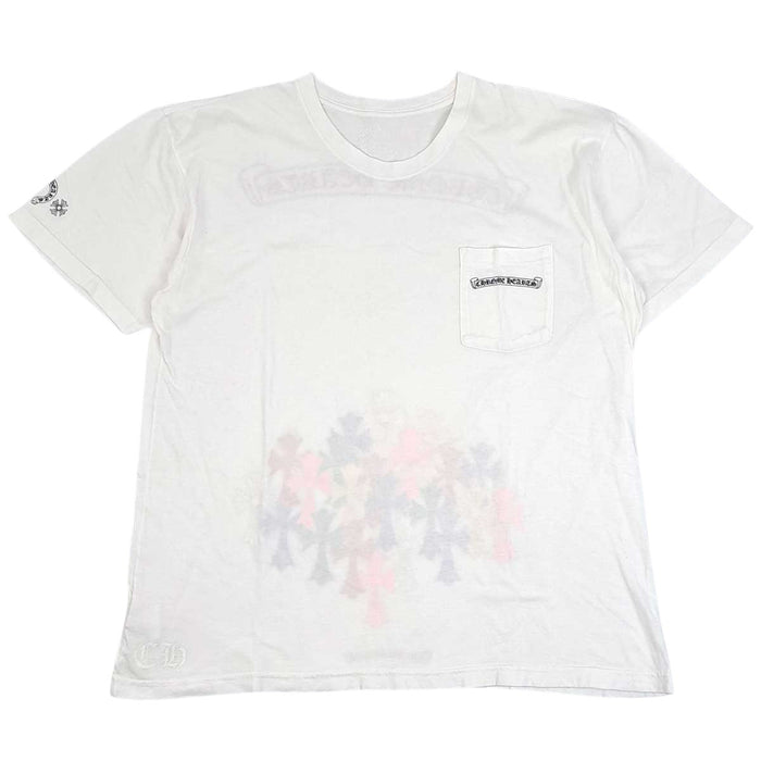 CHROME HEARTS 
MLTCOL CEM CRS Tee ホースシュー CHプラス コットン 
マルチ セメタリークロス プリント Tシャツ
