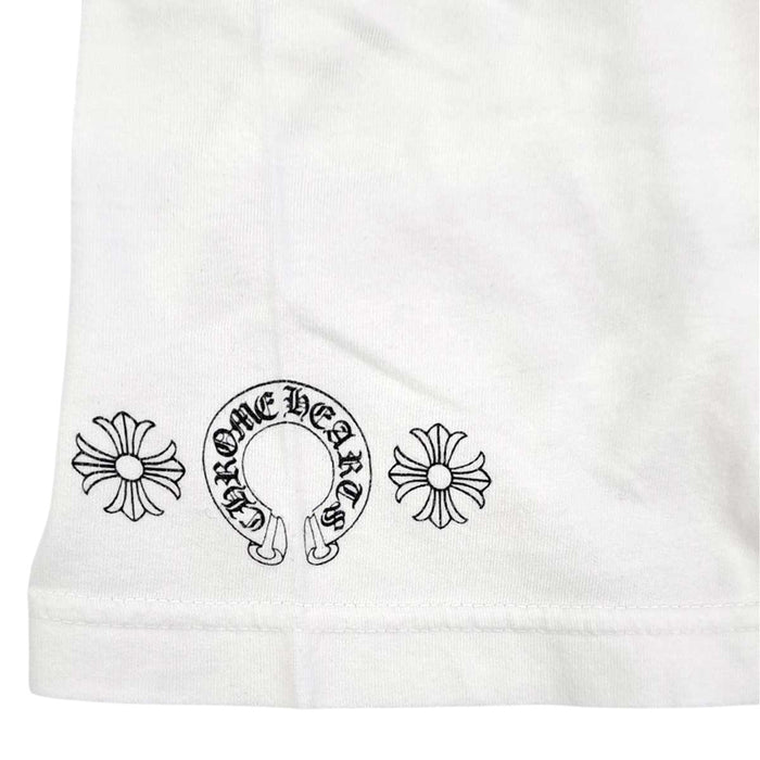 CHROME HEARTS 
MLTCOL CEM CRS Tee ホースシュー CHプラス コットン 
マルチ セメタリークロス プリント Tシャツ