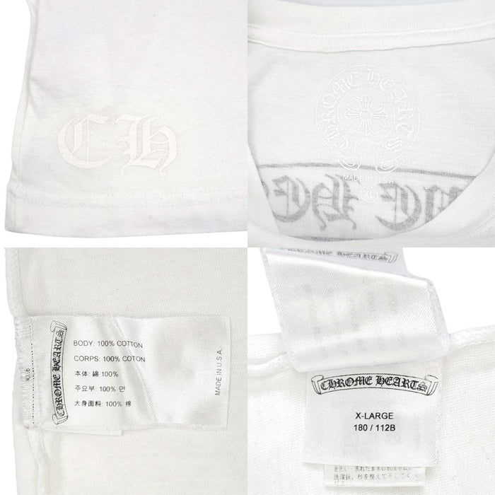 CHROME HEARTS 
MLTCOL CEM CRS Tee ホースシュー CHプラス コットン 
マルチ セメタリークロス プリント Tシャツ