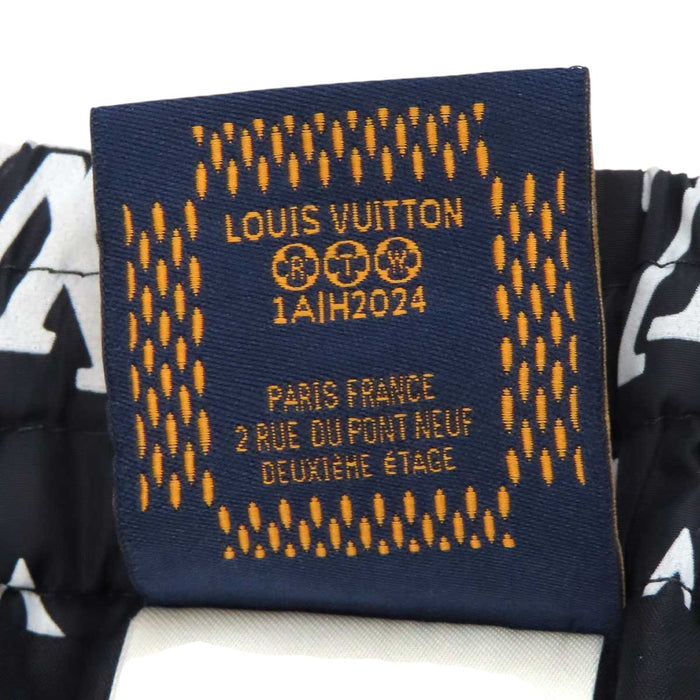 LOUIS VUITTON 
LV ロゴ 
モノグラム プリント テクニカル ナイロン トラック パンツ