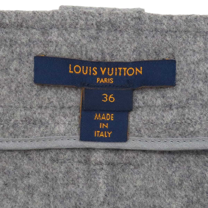 LOUIS VUITTON 
LV ミニ 
ジャイアント モノグラム ウール スカート