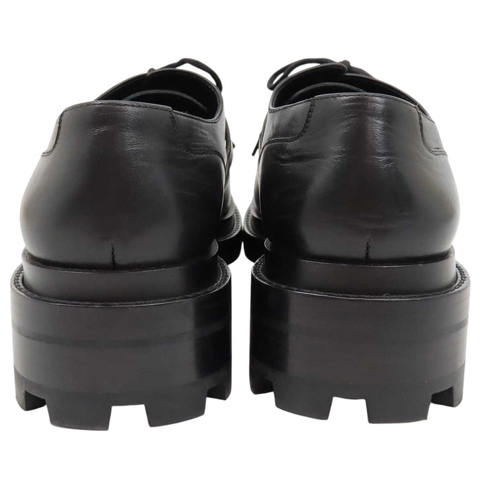 HERMES 
レースアップ レザー シルバーカラーメタル BR222945ZH 
ファースト ケリー シューズ