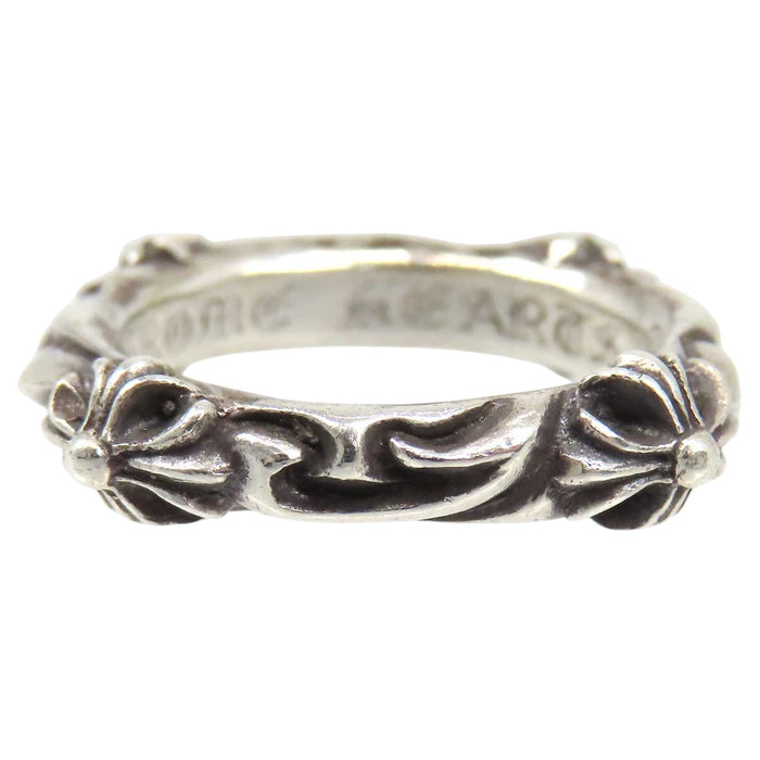 CHROME HEARTS 
CH SBT BAND クロス シルバー 1998年刻印 
SBT バンド リング