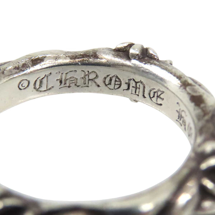 CHROME HEARTS 
CH SBT BAND クロス シルバー 1998年刻印 
SBT バンド リング