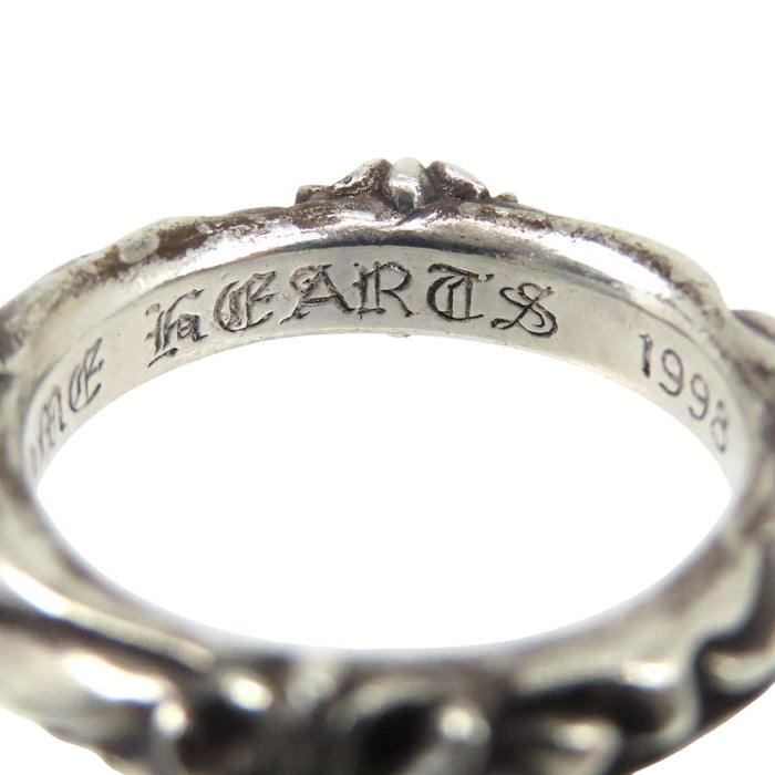 CHROME HEARTS 
CH SBT BAND クロス シルバー 1998年刻印 
SBT バンド リング