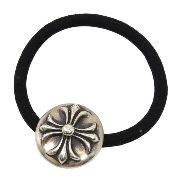 CHROME HEARTS 
CH HAIRBAND ヘアバンド 1995年刻印 シルバー コンチョ 
クロスボール ヘアゴム