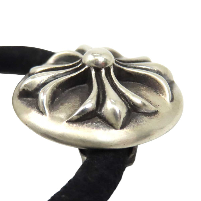 CHROME HEARTS 
CH HAIRBAND ヘアバンド 1995年刻印 シルバー コンチョ 
クロスボール ヘアゴム