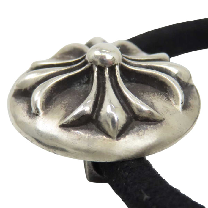 CHROME HEARTS 
CH HAIRBAND ヘアバンド 1995年刻印 シルバー コンチョ 
クロスボール ヘアゴム