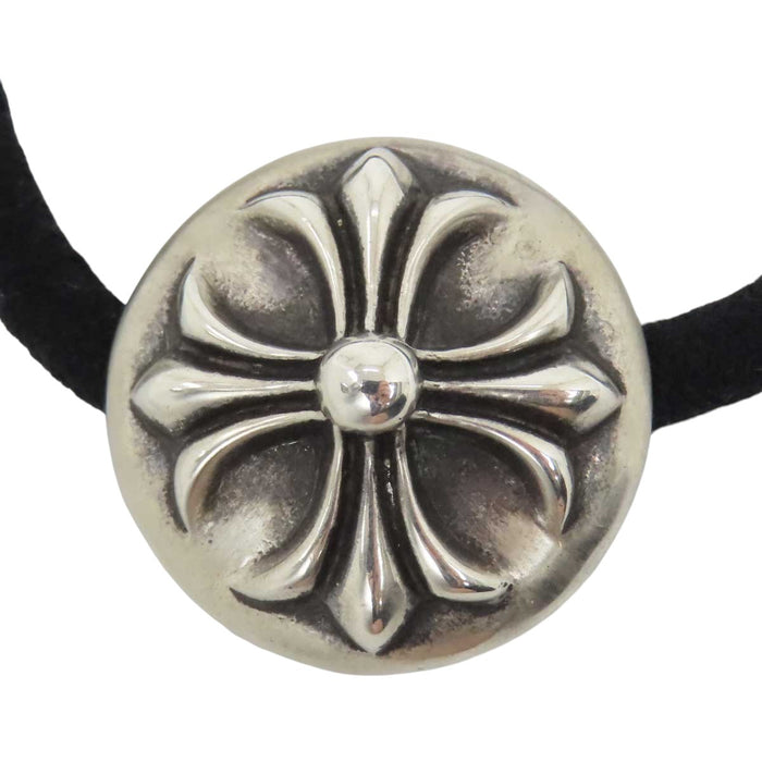 CHROME HEARTS 
CH HAIRBAND ヘアバンド 1995年刻印 シルバー コンチョ 
クロスボール ヘアゴム
