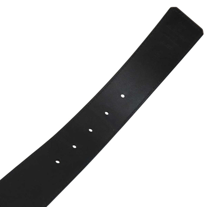 LOUIS VUITTON 
LV Leather Silver-Tone 
Ceinture Reversible Belt 40MM