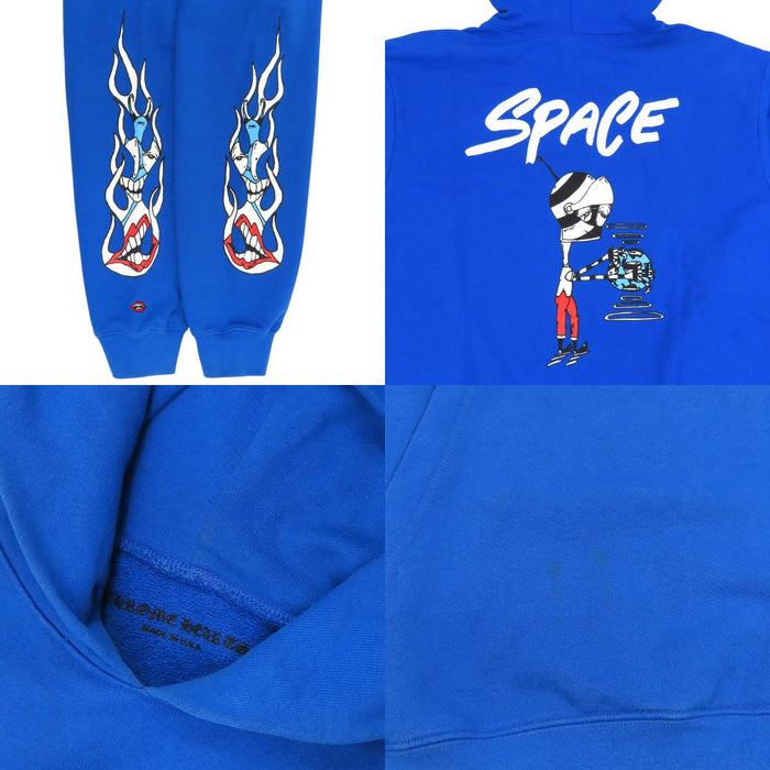 CHROME HEARTS 
CH PPO SPACE HD PLVR, sweat-shirt en coton MATTY BOY 
Hoodie Space