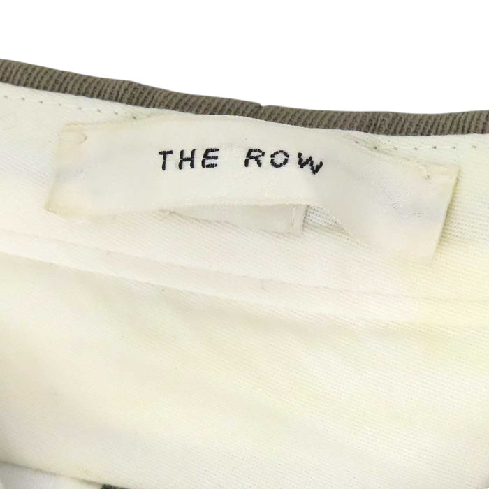 THE ROW 
ザ ロウ Marcellita センタープレス タック コットン ウール 
マルセリータ パンツ