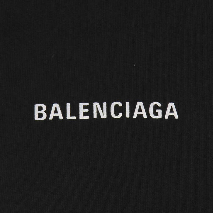 BALENCIAGA 
コットン スウェット 
ロゴ プリント フーディ