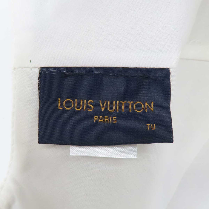 LOUIS VUITTON 
LV ロゴ レザー 
キャスケット モノグラム クイル