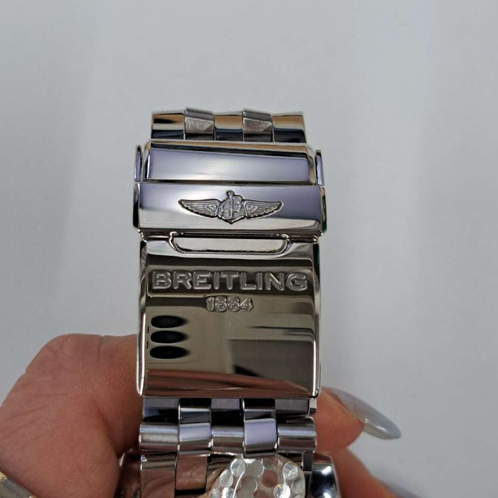 【WHOLESALES】
BREITLING 
AB0110 
クロノマット 44 
箱　ギャランティ(液晶にじみあり)　クロノメーター証