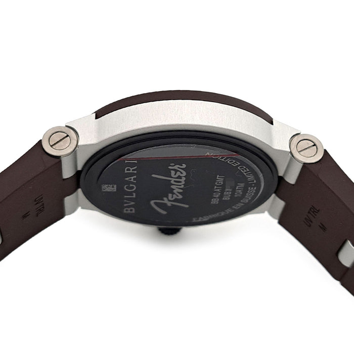 BVLGARI 
アルミニウム GMT フェンダー 限定モデル 
箱ギャラ付