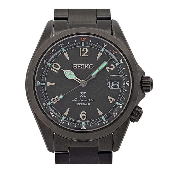SEIKO 
Prospex Alpinist The Black Series Limited 
With box and papers