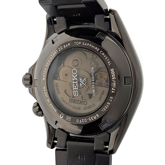 SEIKO 
Prospex Alpinist The Black Series Limited 
With box and papers