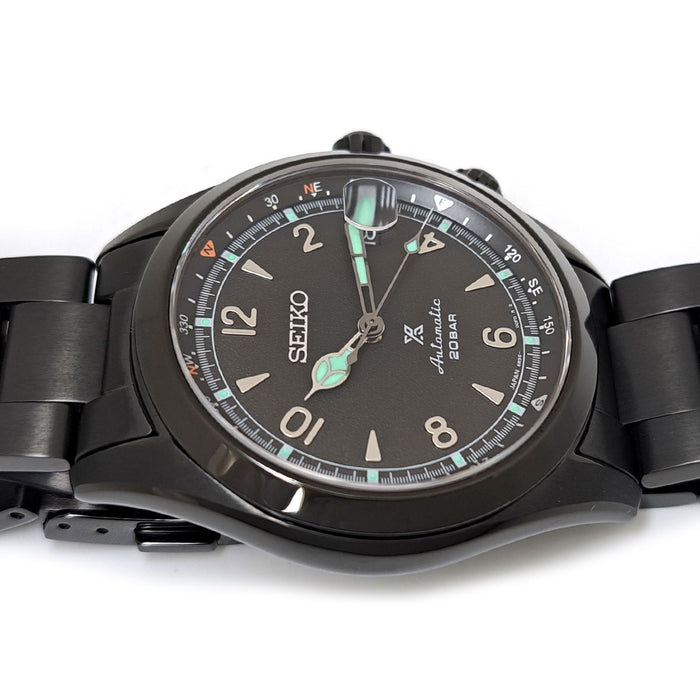 SEIKO 
Prospex Alpinist The Black Series Limited 
With box and papers