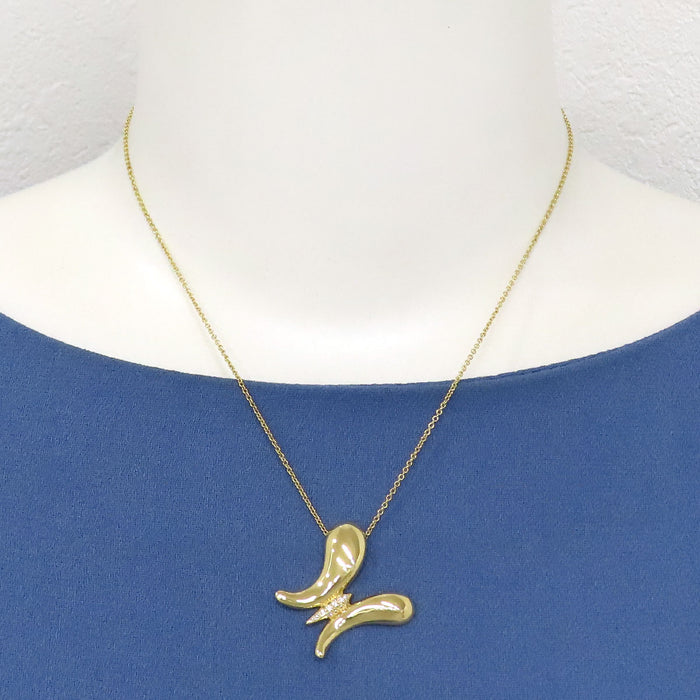 TIFFANY&Co. 
Butterfly Diamond Necklace