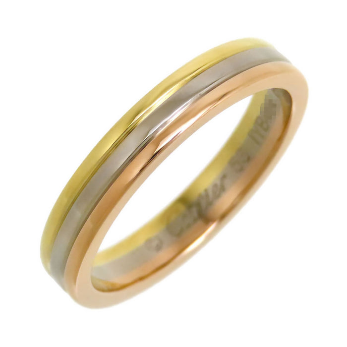 CARTIER 
Three-Gold Band Ring