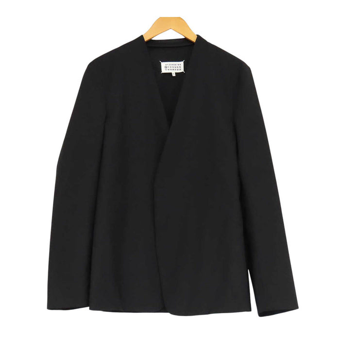 Maison Margiela 
ウール 
4ステッチ ノーカラー ジャケット